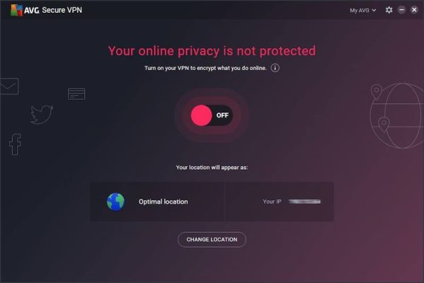 AVG VPN windows test
