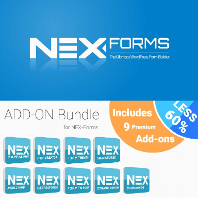 Add-on Bundle for NEX-Forms – WordPress Form Builder