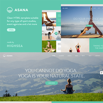 Asana – Sport and Yoga WordPress Theme