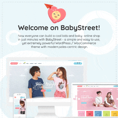 BabyStreet – WooCommerce Theme for Kids Toys and Clothes Shops
