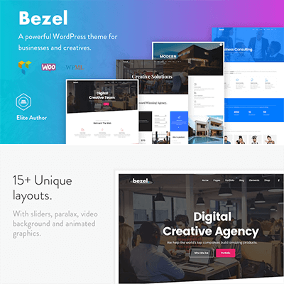 Bezel – Creative Multi-Purpose WordPress Theme