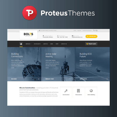 Bolts – Renovation, Building and Construction WordPress Theme