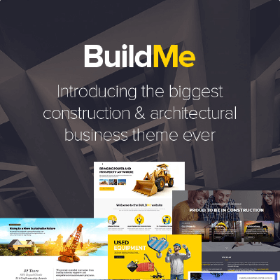 BuildMe – Construction & Architectural WP Theme