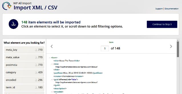 Cách nhập file XML hoặc CSV bằng WP All Import - 2