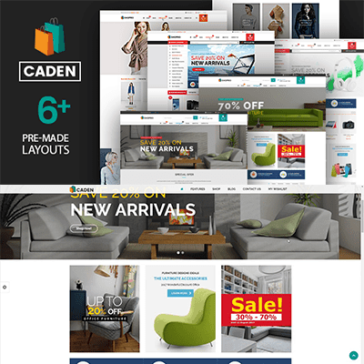 Caden – Mega Store Responsive WordPress Theme