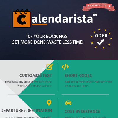 Calendarista Premium – WP Appointment Booking Plugin and Schedule System