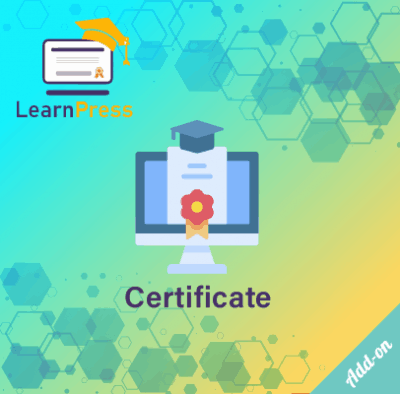 Certificates add-on for LearnPress