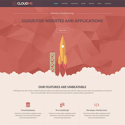 Cloudme Host – WordPress Hosting Theme + WHMCS