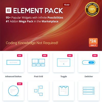 Element Pack Pro – Addon for Elementor Page Builder WordPress Plugin
