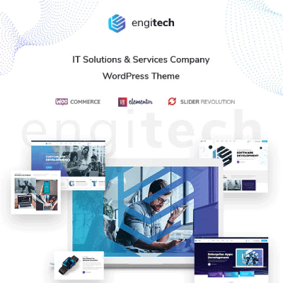 Engitech – IT Solutions & Services WordPress Theme