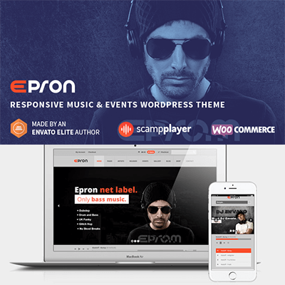 Epron – Responsive Music & Events WordPress Theme