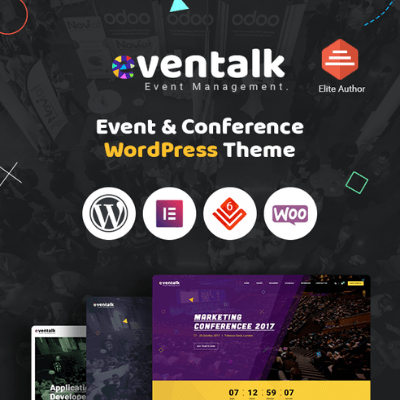 EvenTalk – Event Conference WordPress Theme for Event and Conference