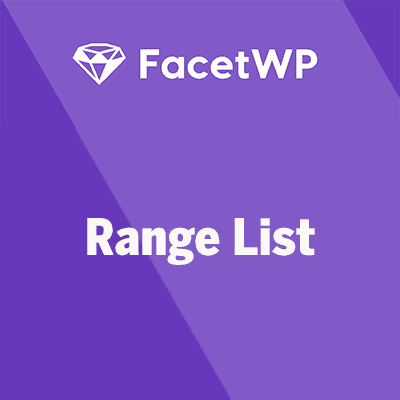 FacetWP Range List
