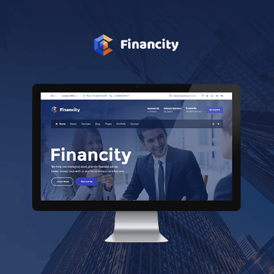 Financity – Business / Financial / Finance WordPress