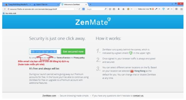 Hướng dẫn cài đặt ZenMate cho Chrome - 4