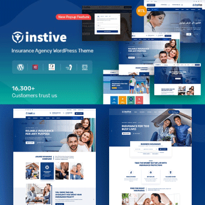 Instive – Insurance WordPress Theme
