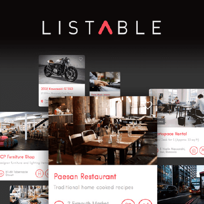 LISTABLE – A Friendly Directory WordPress Theme