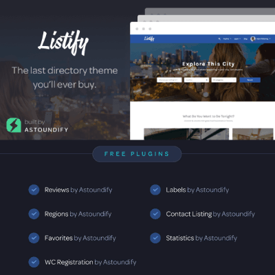 Listify – Directory WordPress Theme