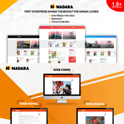 Madara – WordPress Theme for Manga