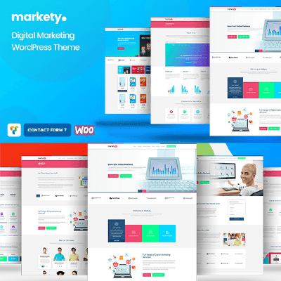 Markety – SEO & Digital Marketing WordPress Theme