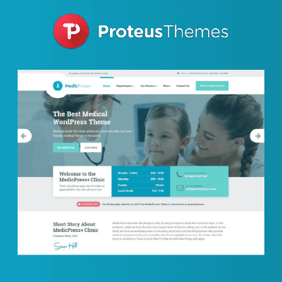 MedicPress – Medical WordPress Theme for Doctors, Clinics and Other Medicine Institutions