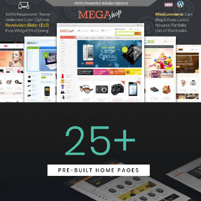 Mega Shop – WooCommerce Responsive Theme