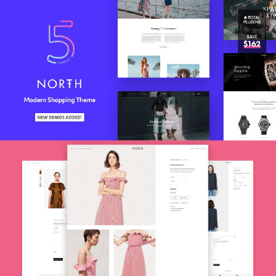 North – Responsive WooCommerce Theme
