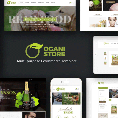 Ogani – Organic Food Store Theme for WooCommerce