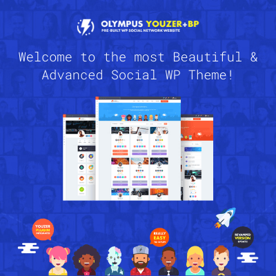 Olympus – Powerful BuddyPress Theme for Social Networking
