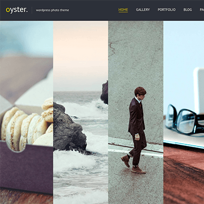 Oyster – Creative Photo WordPress Theme