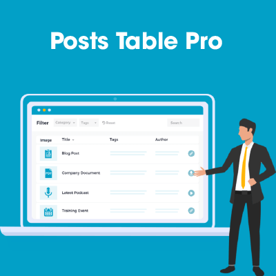 Posts Table Pro (By Barn2 Media)