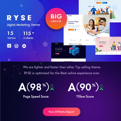 Ryse – SEO & Digital Marketing Theme