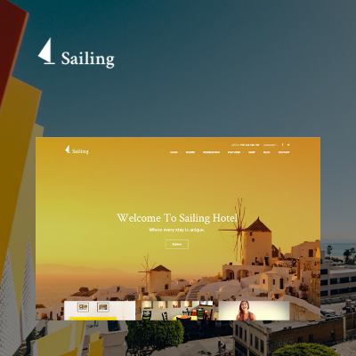 Sailing – Hotel WordPress Theme