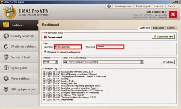 Sử dụng HMA VPN cho PC - 1
