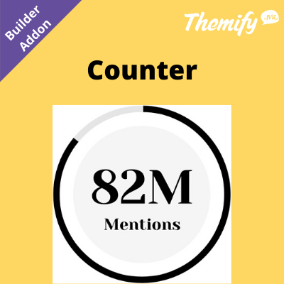 Themify Builder Counter Addon