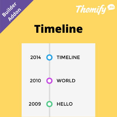 Themify Builder Timeline Addon