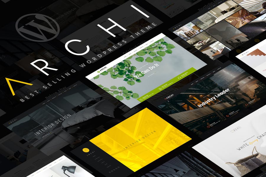 Tổng quan về chủ đề Archi – Interior Design WordPress Theme