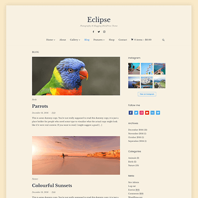 WPZoom Eclipse WordPress Theme