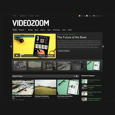 WPZoom Videozoom WordPress Theme