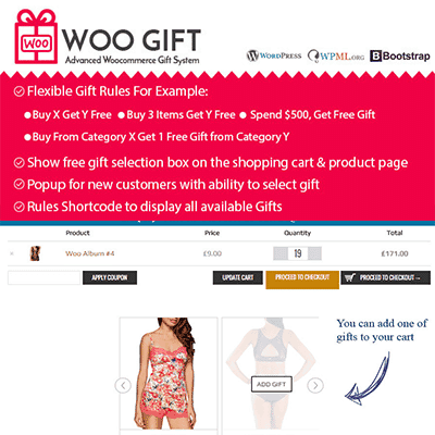 Woo Gift Advanced Woocommerce Gift Plugin