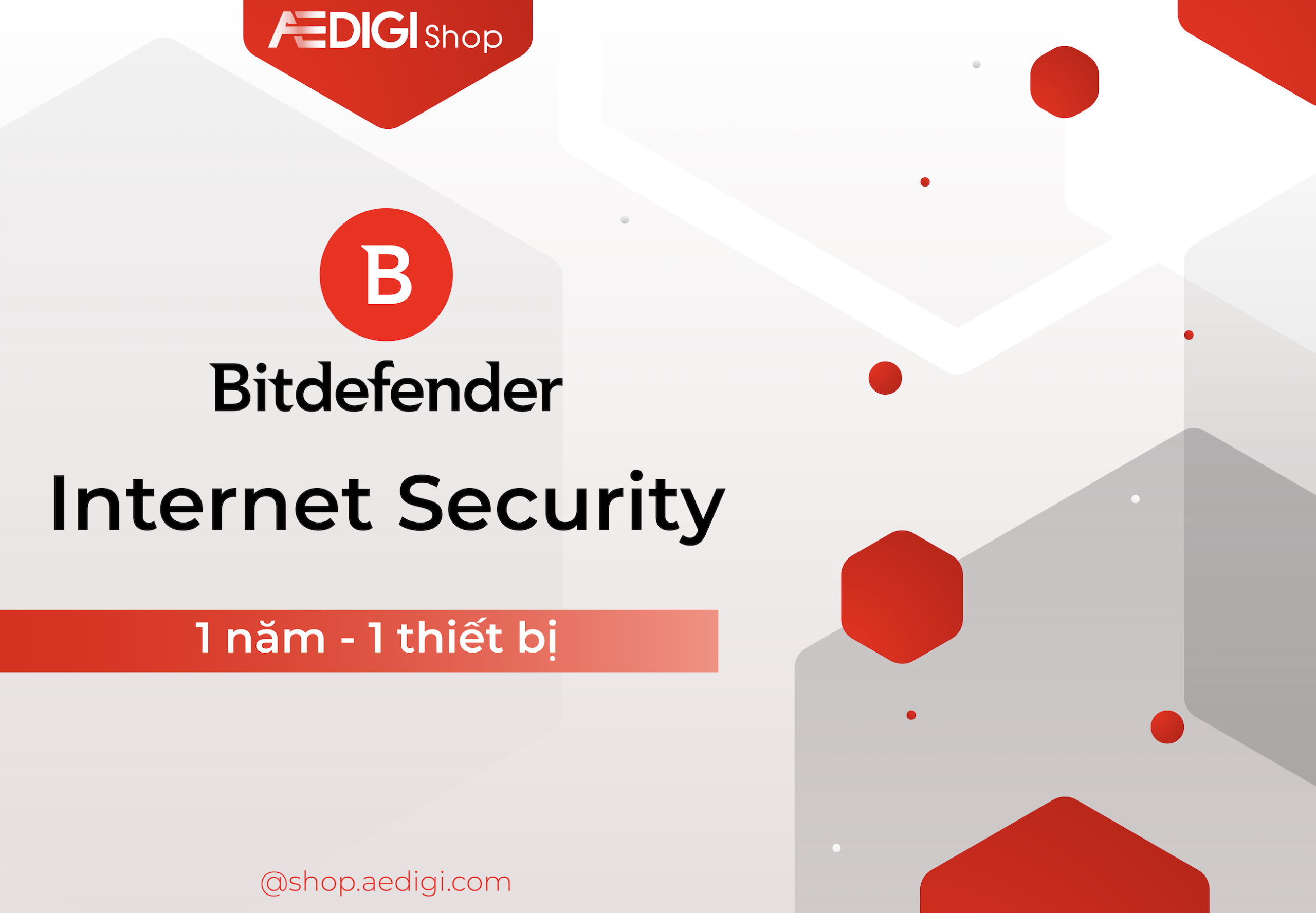Key kích hoạt Bitdefender Internet Security 1 năm