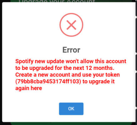Hướng dẫn fix lỗi gia hạn Spotify