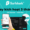 key kich hoat surfshark starter 3 thang