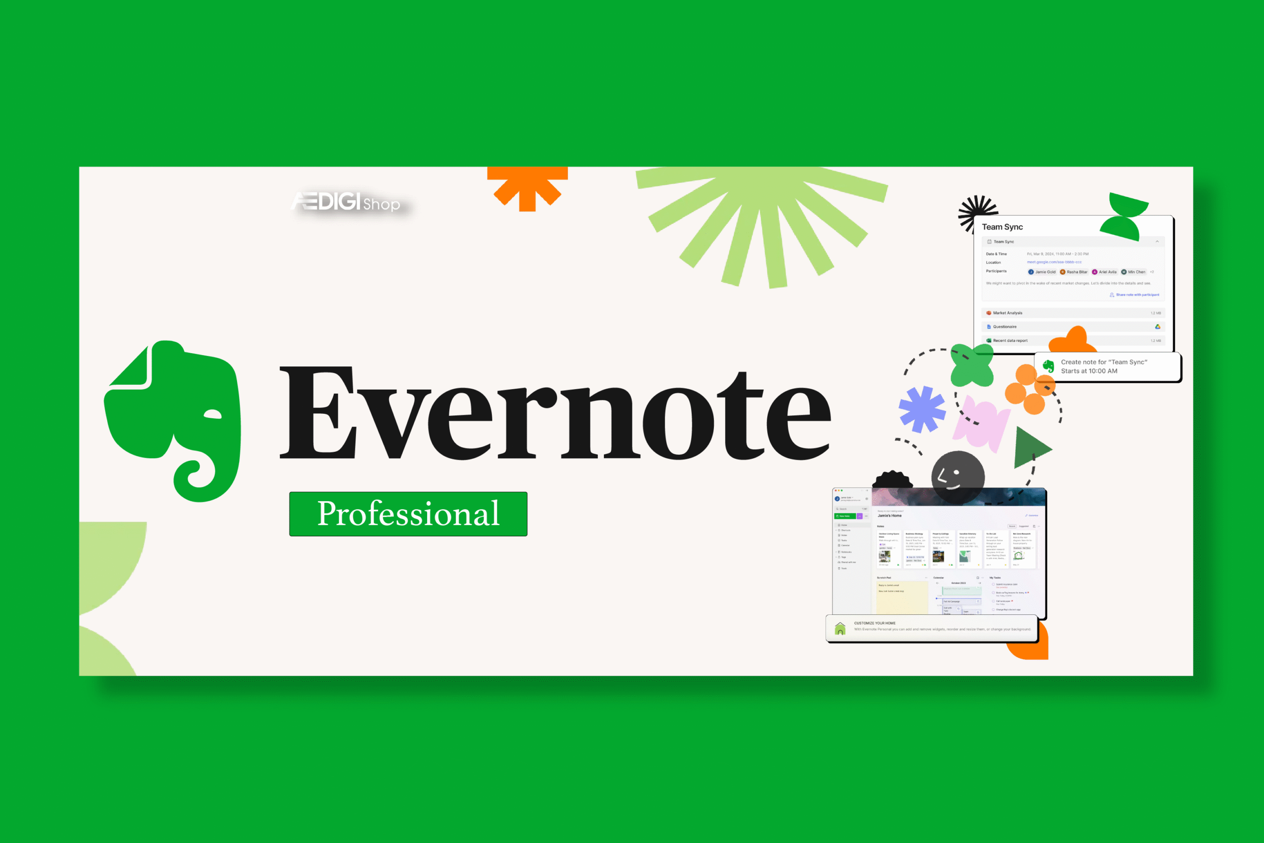 Tài khoản Evernote Pro
