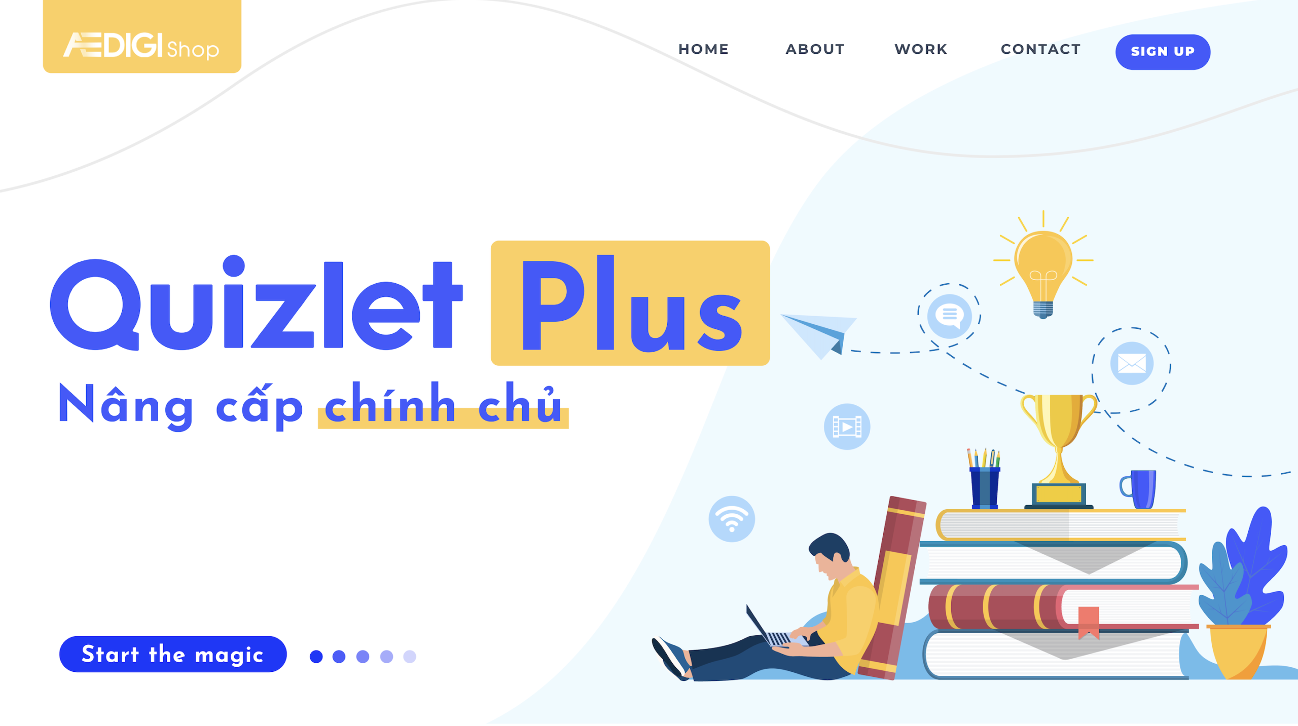 Tài khoản Quizlet Plus