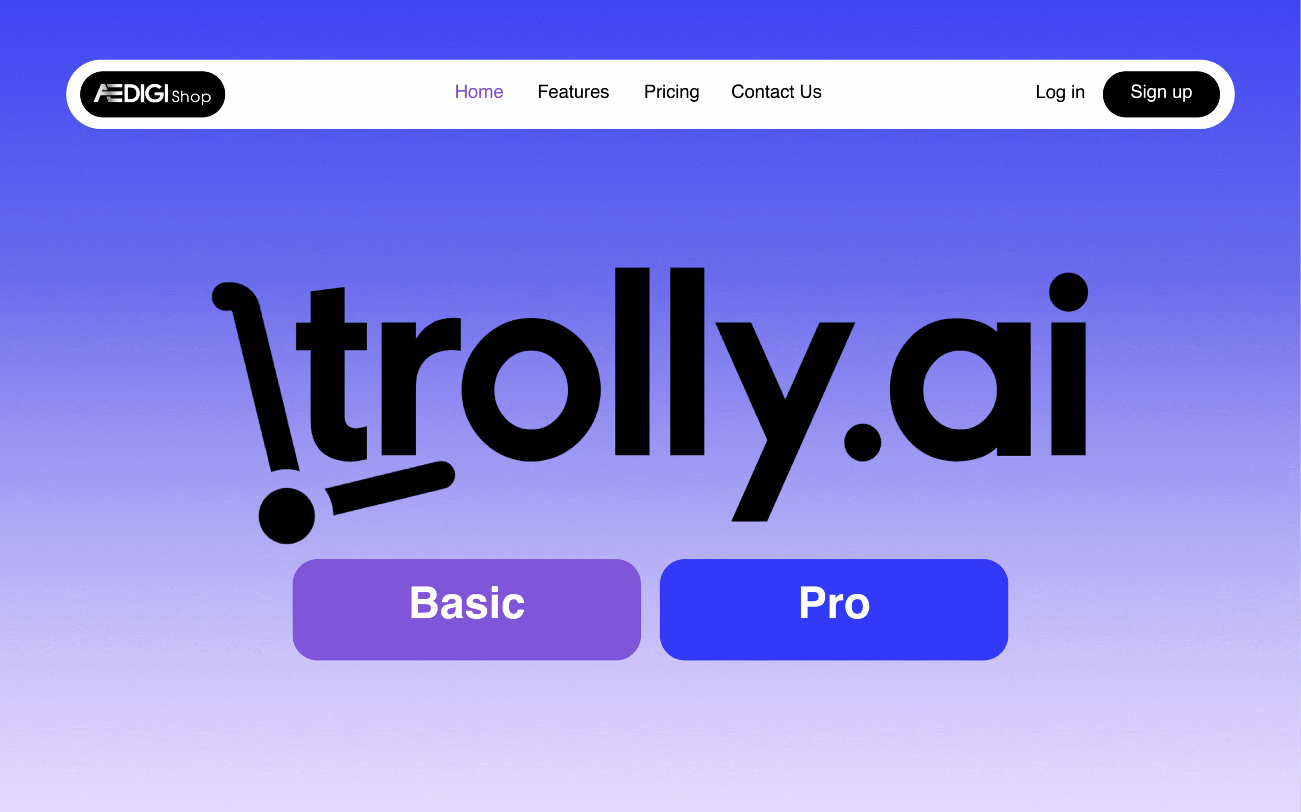 Tài khoản Trolly AI 1 tháng